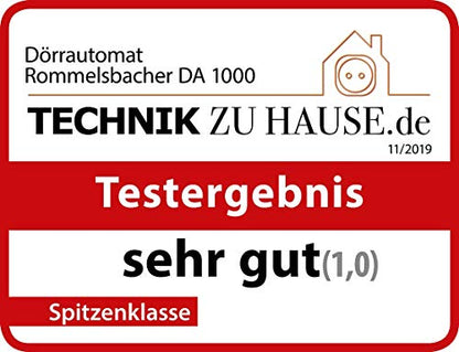 ROMMELSBACHER Dörrautomat DA 1000, XXL-Dörrfläche 1,6 m², inkl. 10 Edelstahl-Dörrtabletts, 2 Dörrgitter, 2 Dörrmatten, LED-Display, 24 Std. Zeitschaltuhr, Temperatur einstellbar (35 °C – 75 °C)