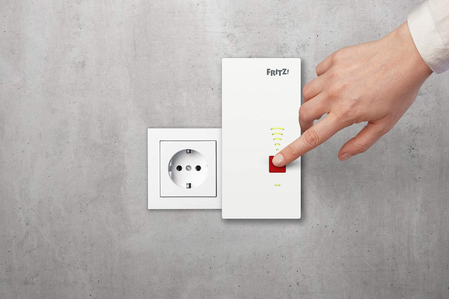 FRITZ!Repeater 2400 – Dual-WLAN AC+N Repeater mit bis zu 1.733 MBit/s & LAN